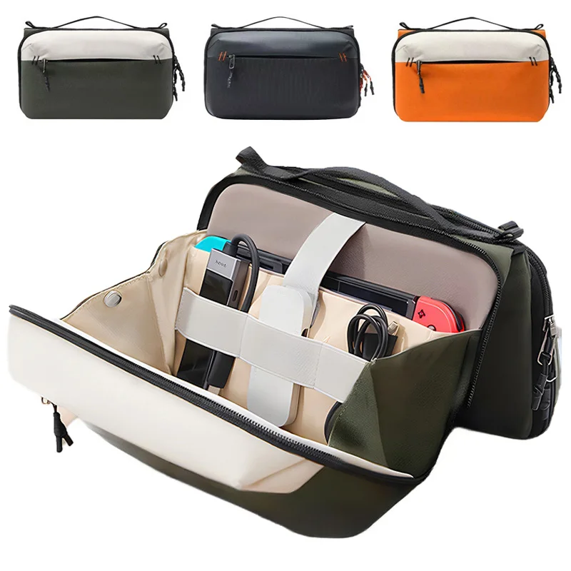 Tech Accessories Travel Organizer Pouch - Dijital Düzenleyici Çanta Kablo Saklama Kesesi