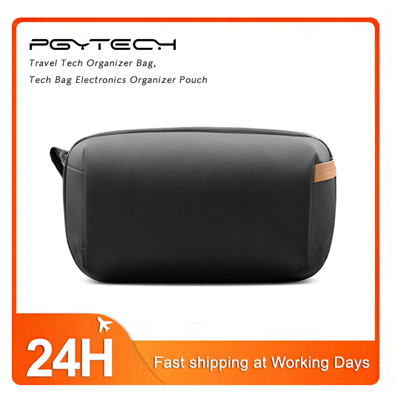 Tech Accessories Travel Organizer Pouch - Seyahat Kullanımı İçin PGYTECH Su Geçirmez
