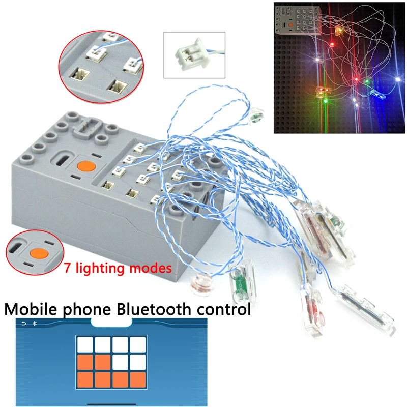 Tech Lighting Accessories - Moc Aksesuar sinyali Led Işık Oyuncak