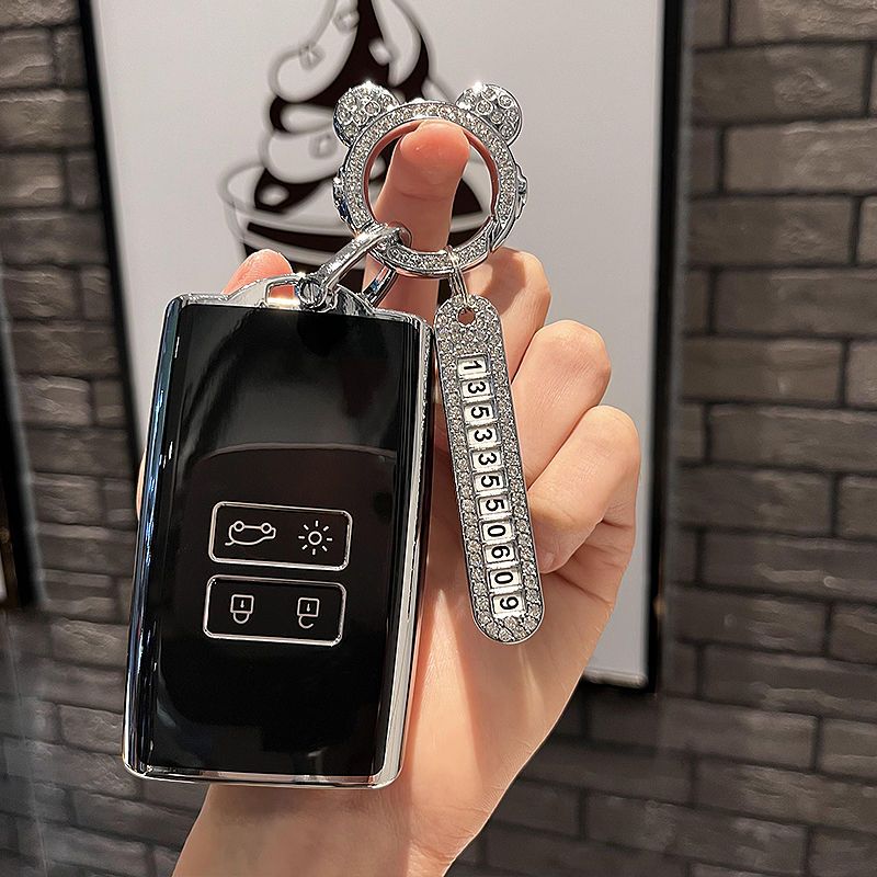 Tech Accessories Key - Araba anahtarı durum kılıfı Renault Megane