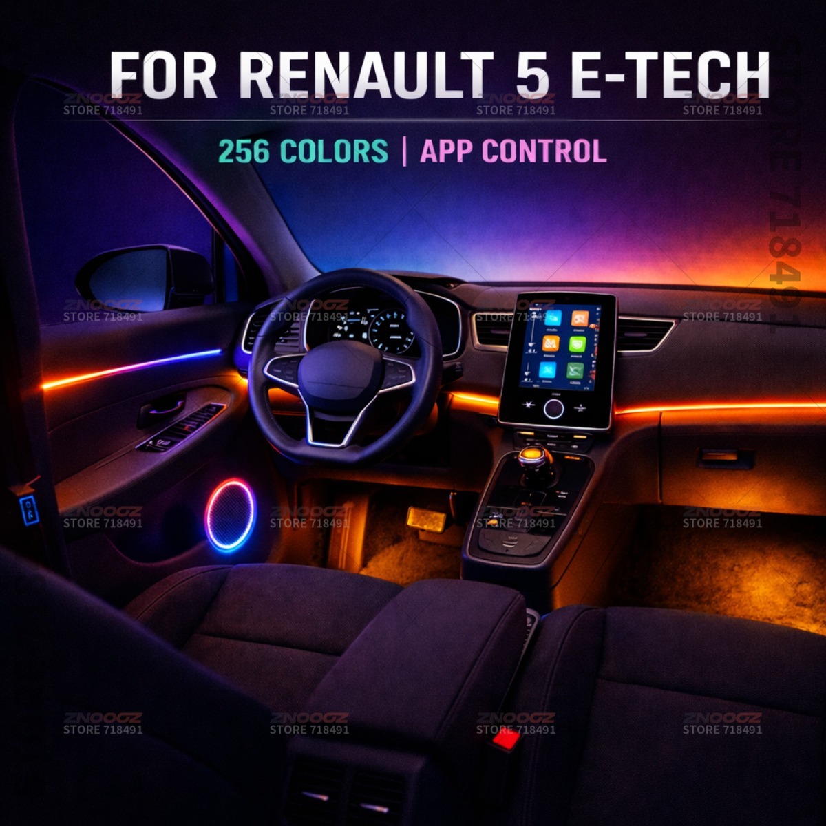 22'si 1 arada RGB Araç İçi Akr - Tech Lighting Accessories incelemesi ve fiyatı