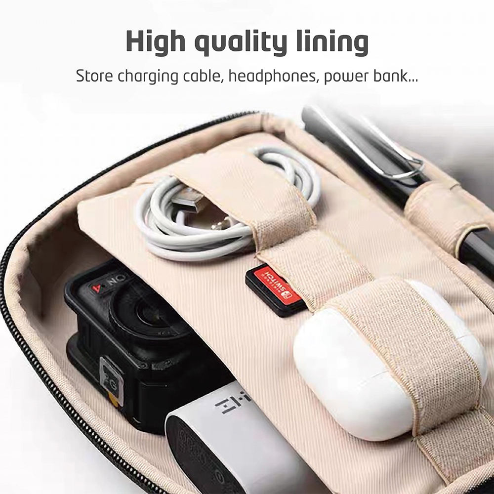 Büyük Kapasiteli Teknoloji Düz - Tech Accessories Travel Organizer Pouch incelemesi ve fiyatı