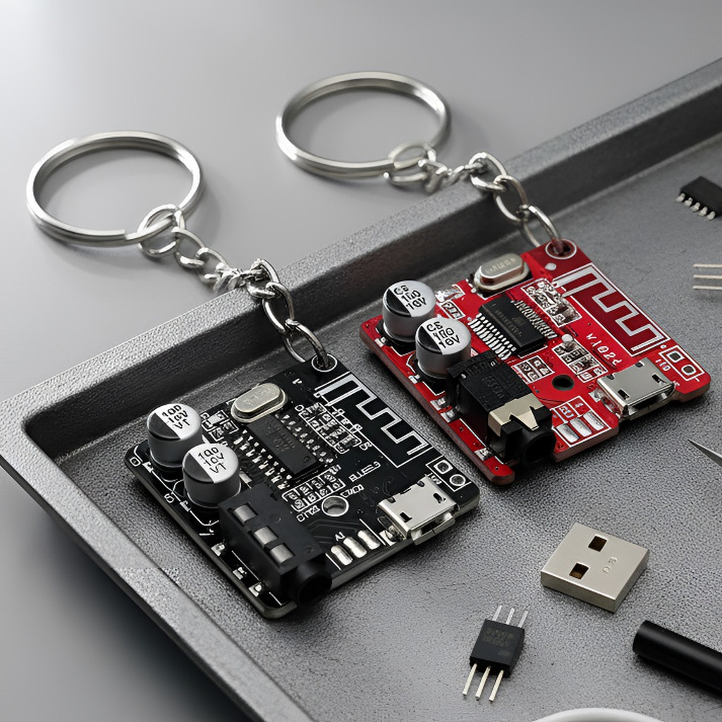 Cyberpunk Tarzı Devre Kartı An - Tech Accessories Key incelemesi ve fiyatı